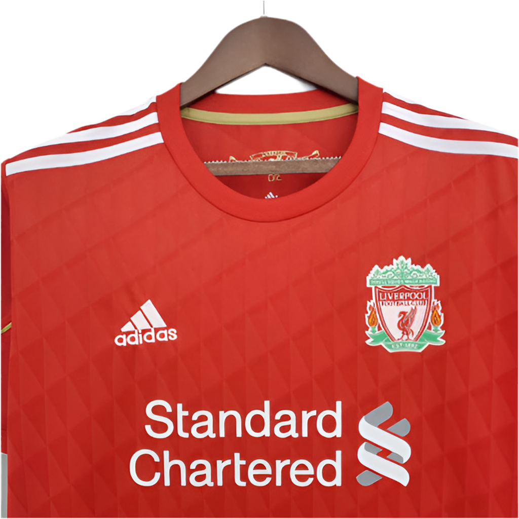 Camisola Liverpool Retrô 2010/2011 - Vermelha