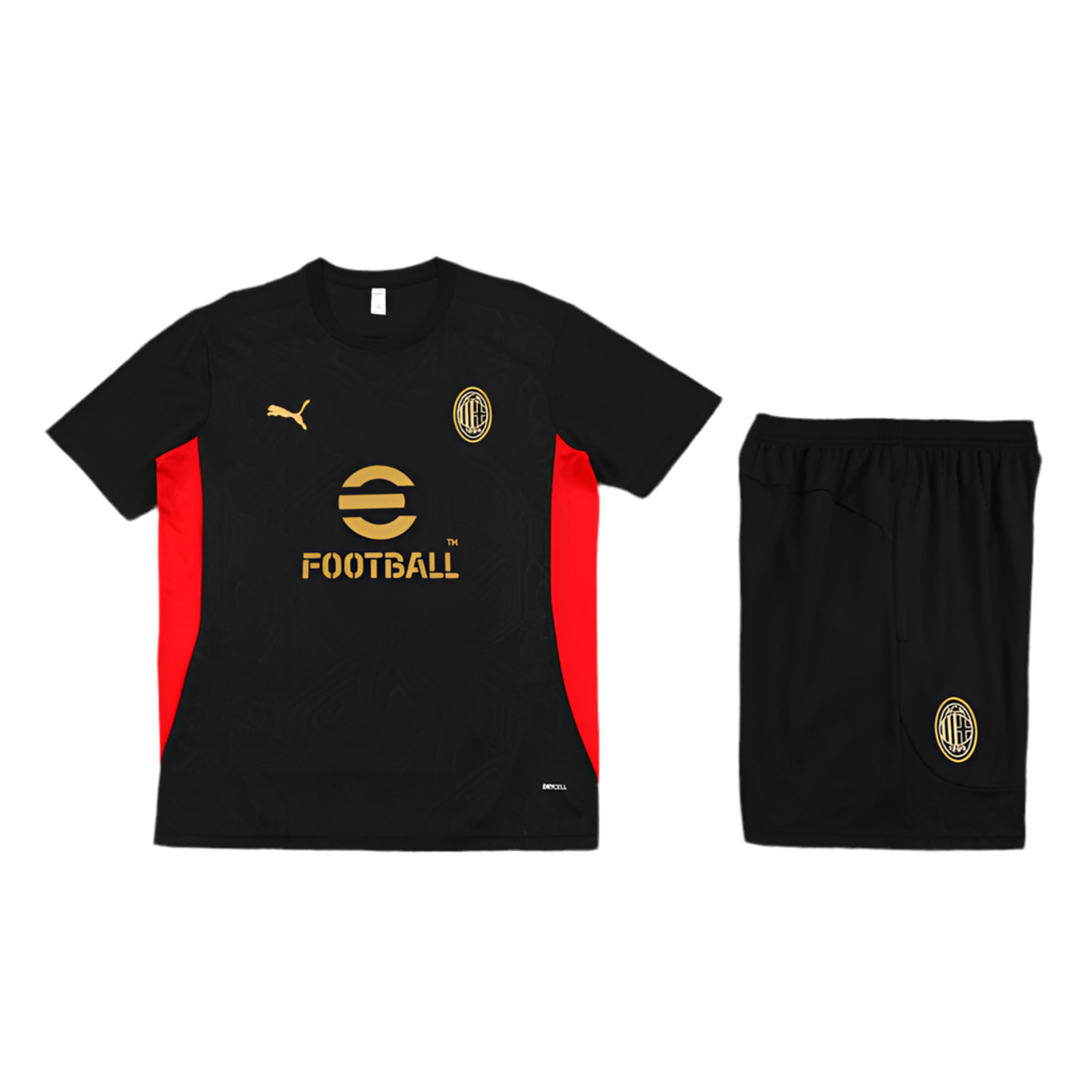 Camisola e Short AC Milan 24/25 - Pré Jogo