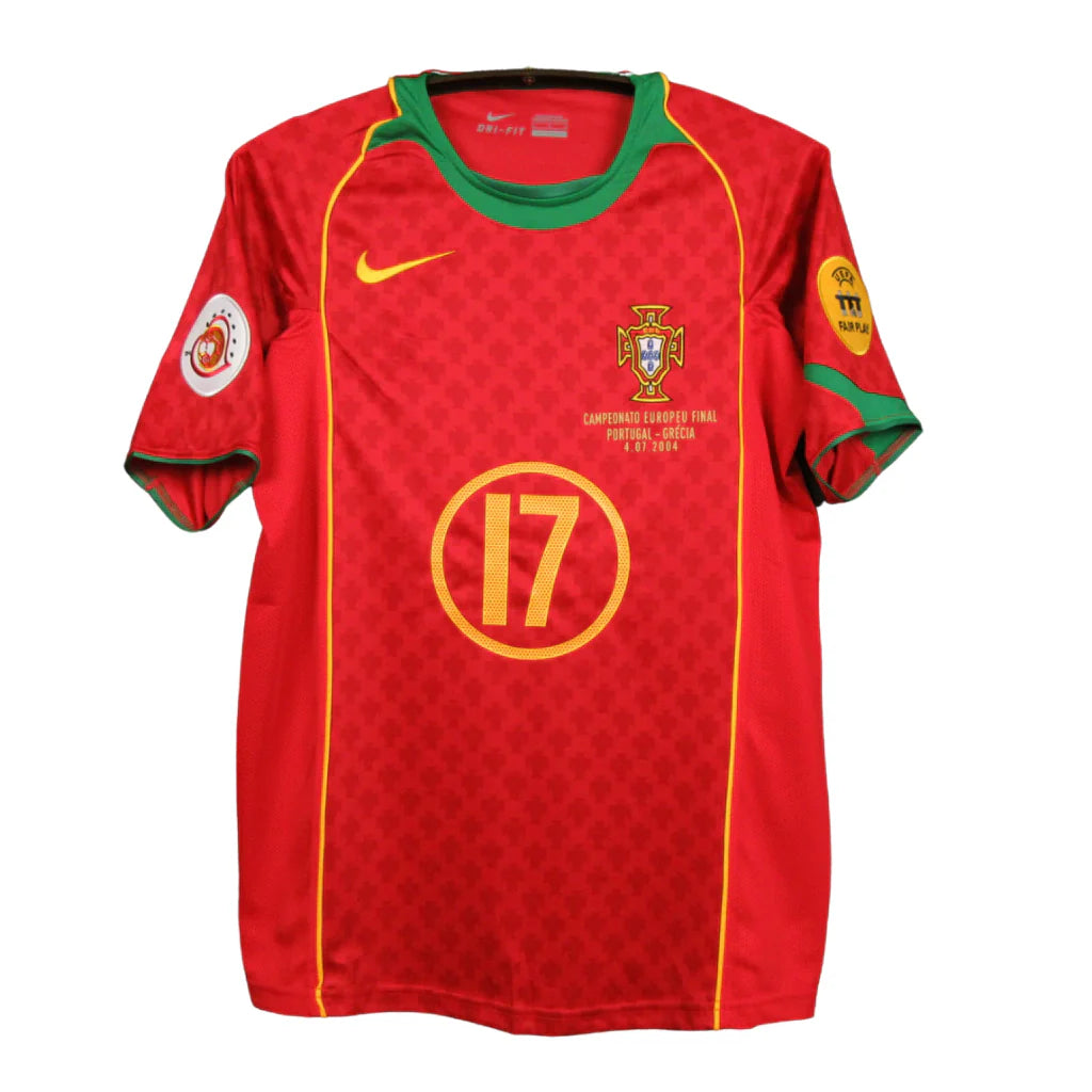 Camisola Portugal I 2004/2005 - C. Ronaldo #17