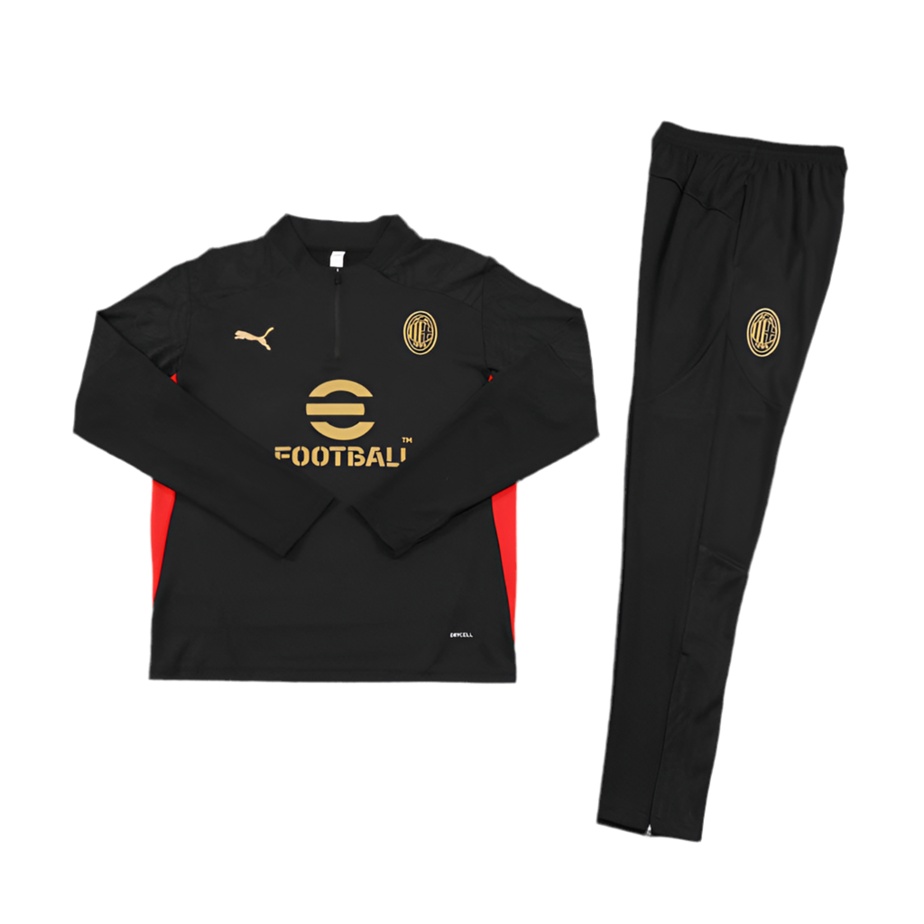 Fato de Treino AC Milan 24/25 - Preto