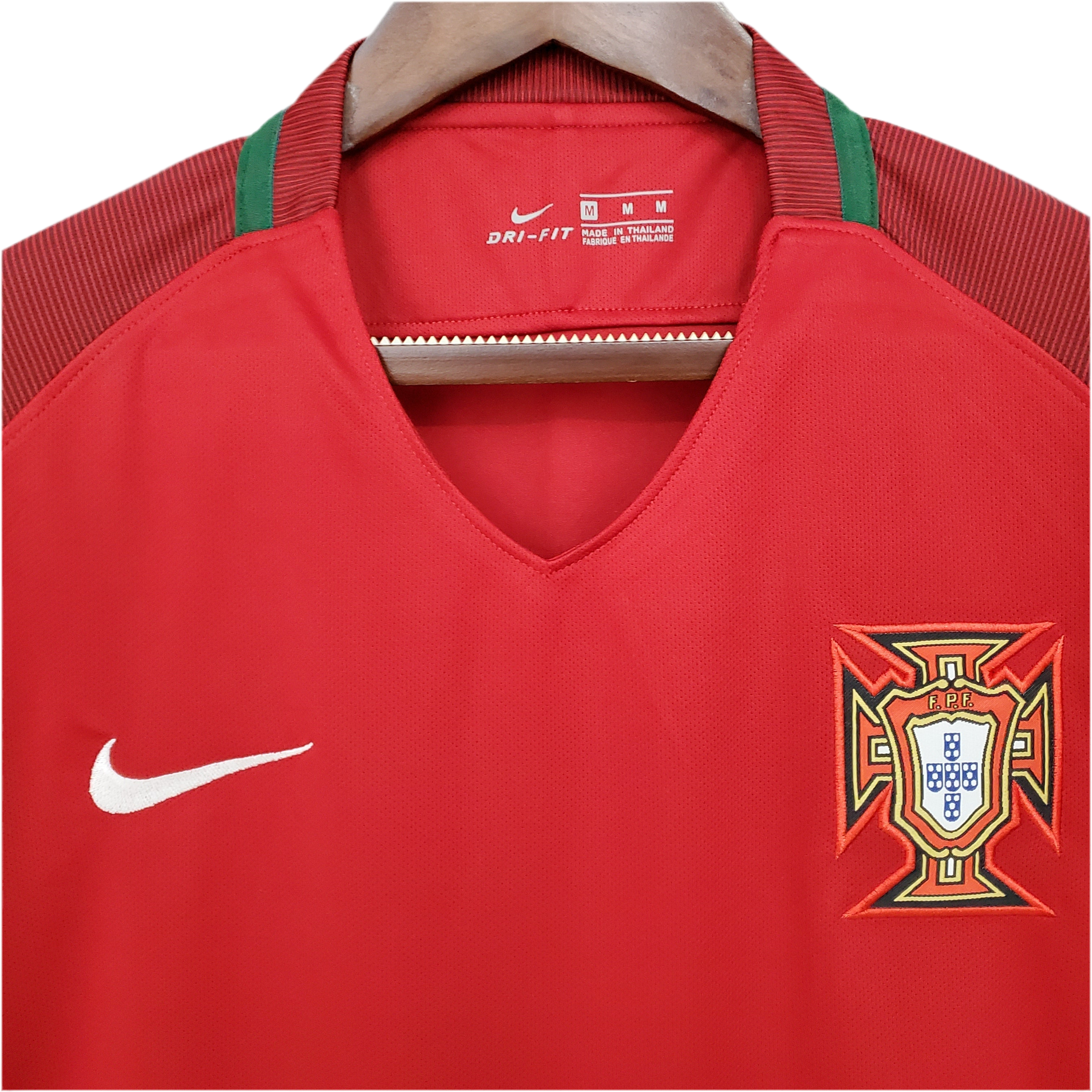 Camisola Portugal Retrô 2016 - Vermelha