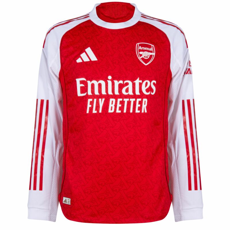 Camisola Arsenal I 25/26 - Manga Longa