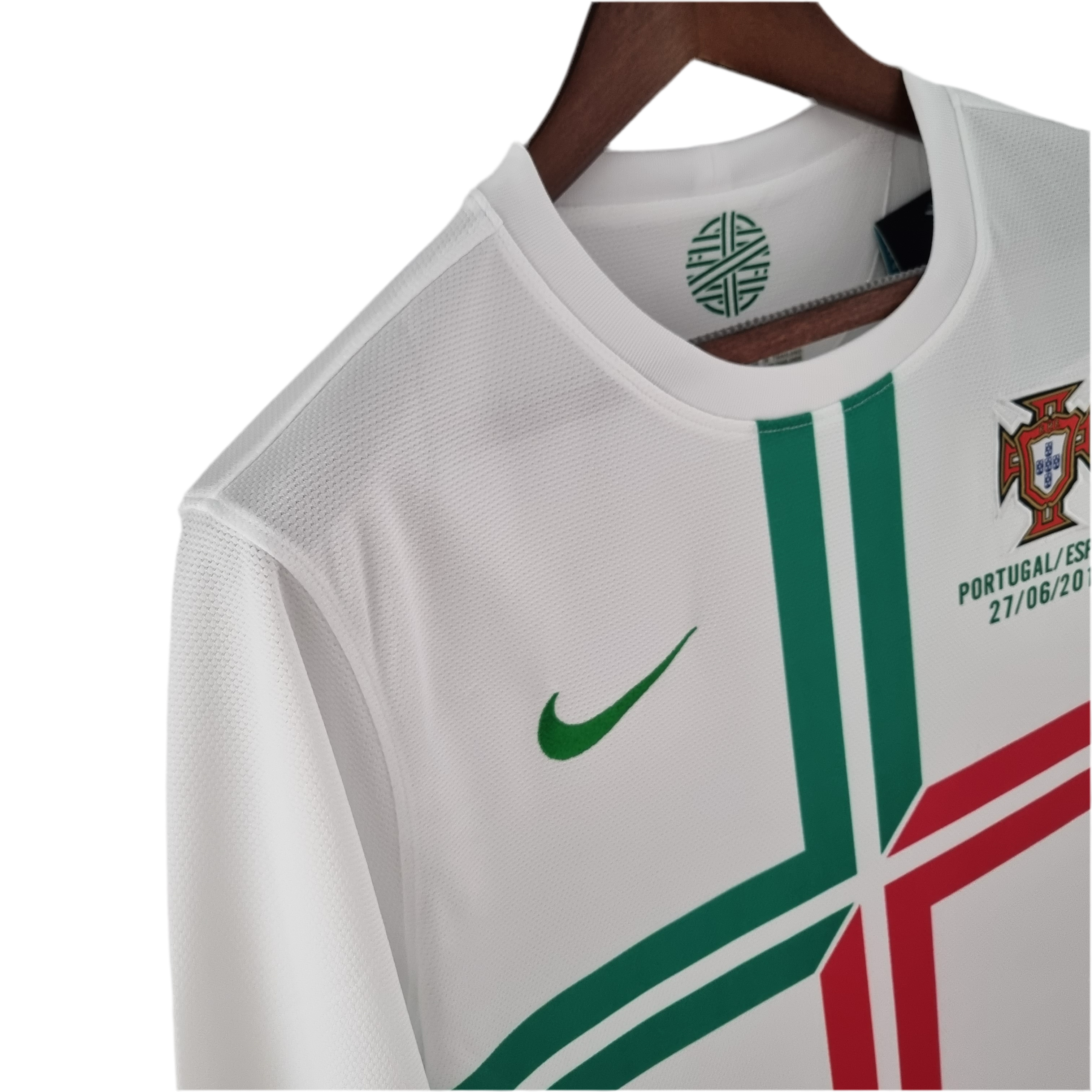 Camisola Manga Longa Retro Portugal II 2012 - Branco