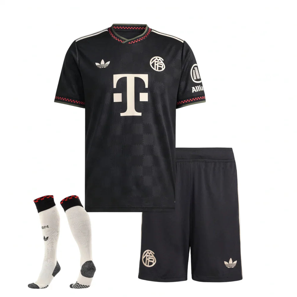 Kit Infantil Bayern de Munique III 25/26 - com Meia