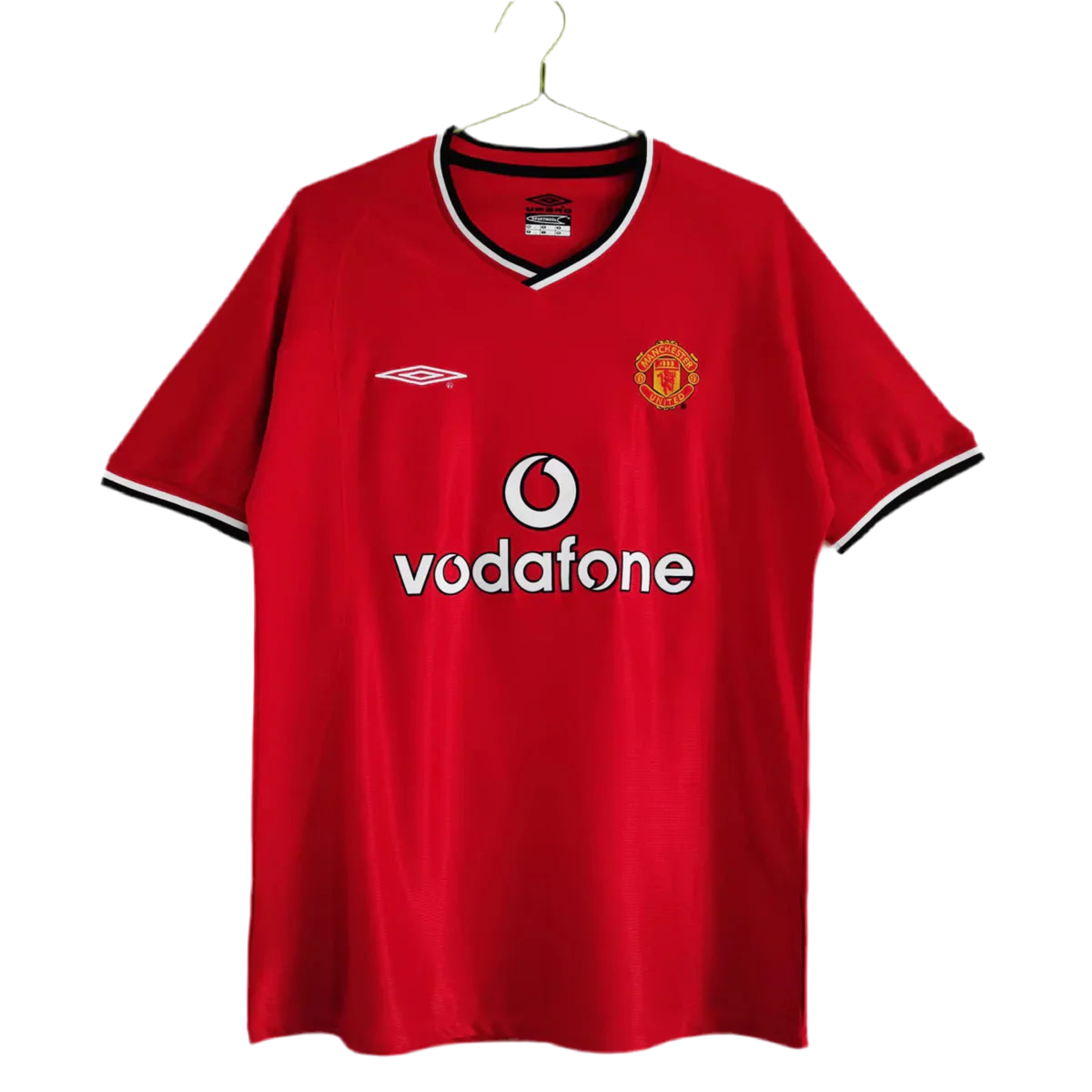 Camisola Manchester United Retrô 2000/02 - Vermelha