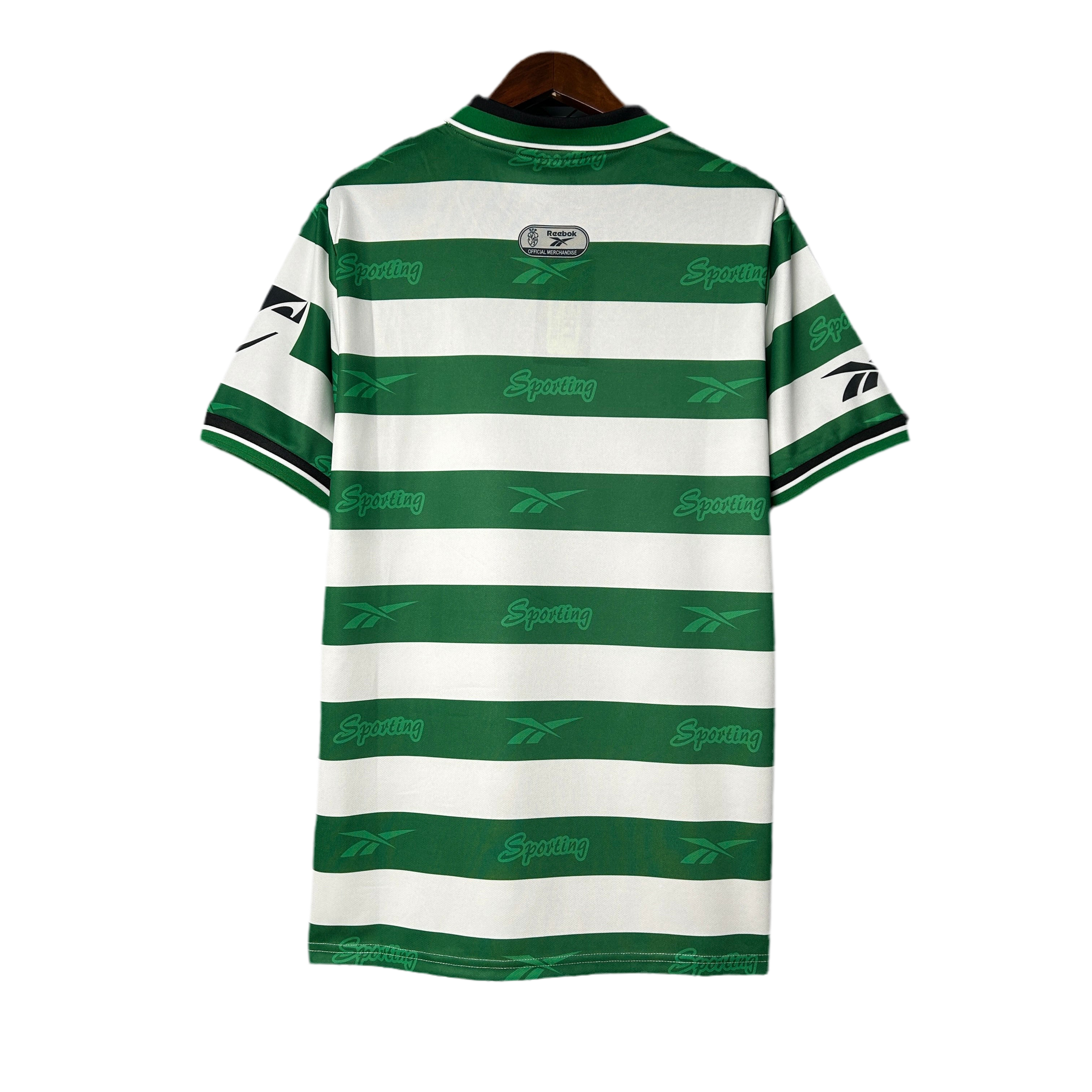 Camisola Retro Sporting I 1999/2000 - Verde e Branco