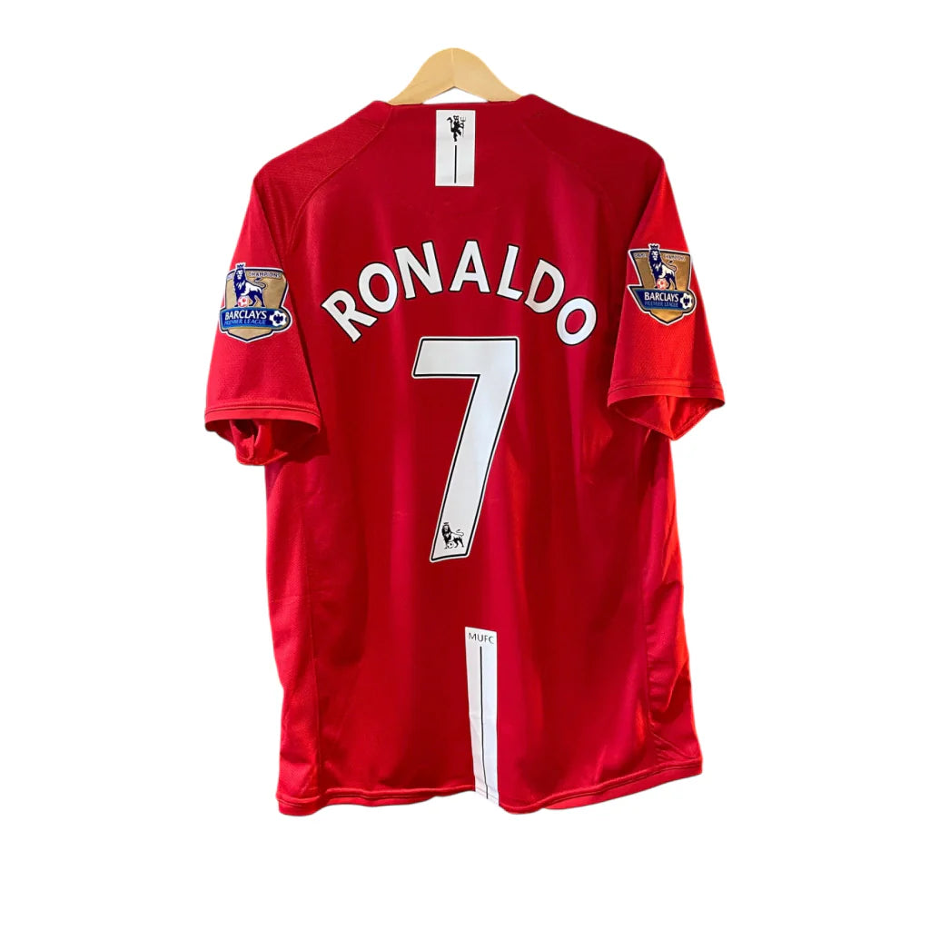 Camisola Manchester United I 2007/2008 - Ronaldo #7