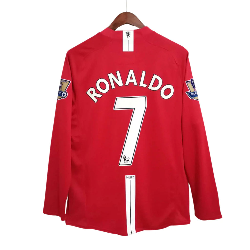 Camisola Manchester United I 2007/2009 - Ronaldo #7