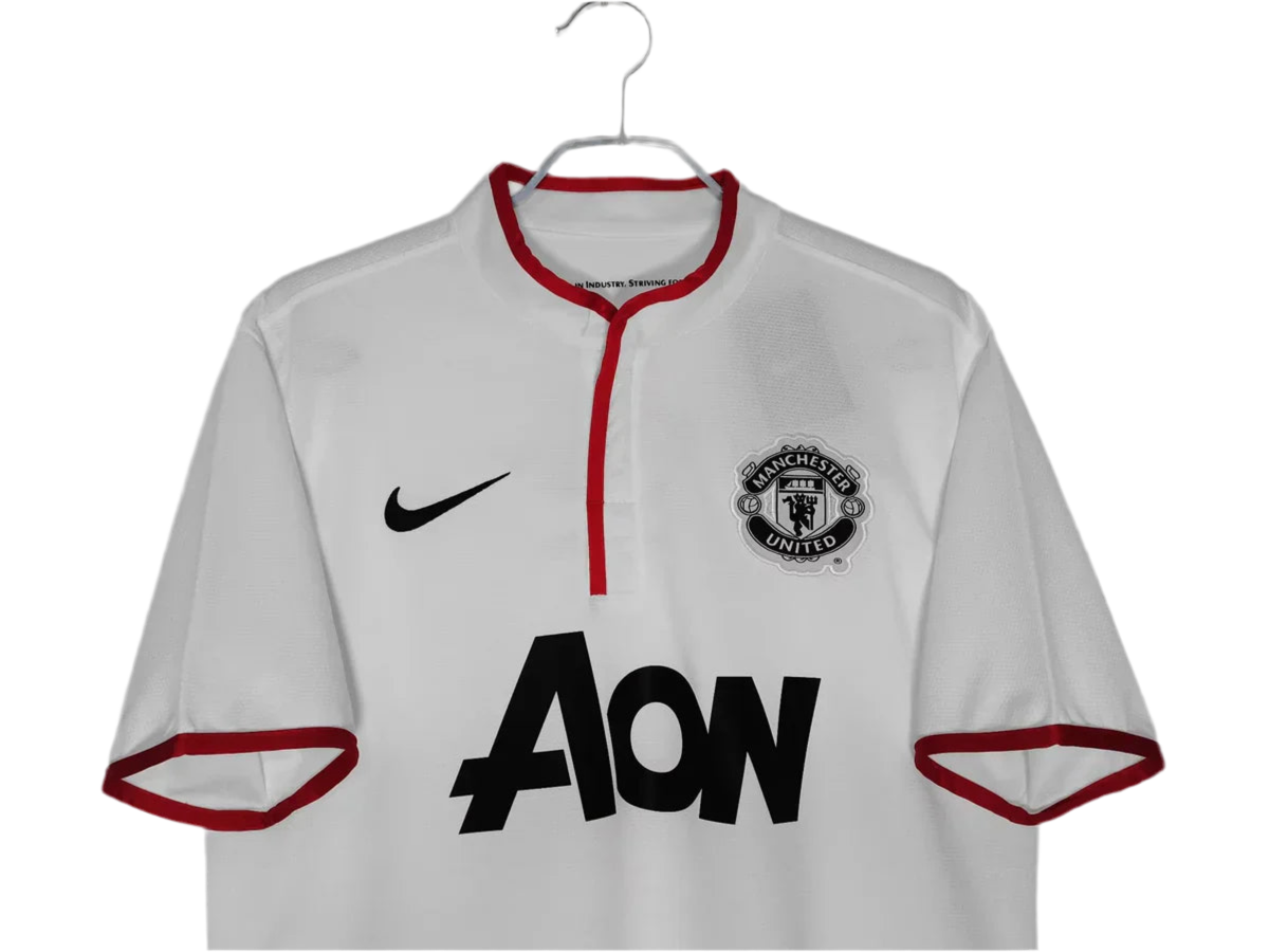 Camisola Manchester United Retrô 12/13 - Branca