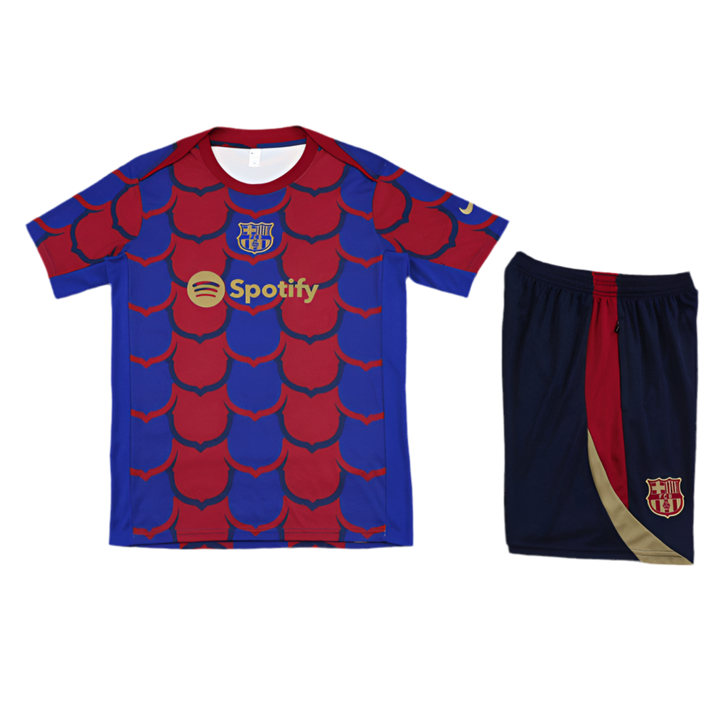 Camisola e Short Barcelona 24/25 - Pré Jogo