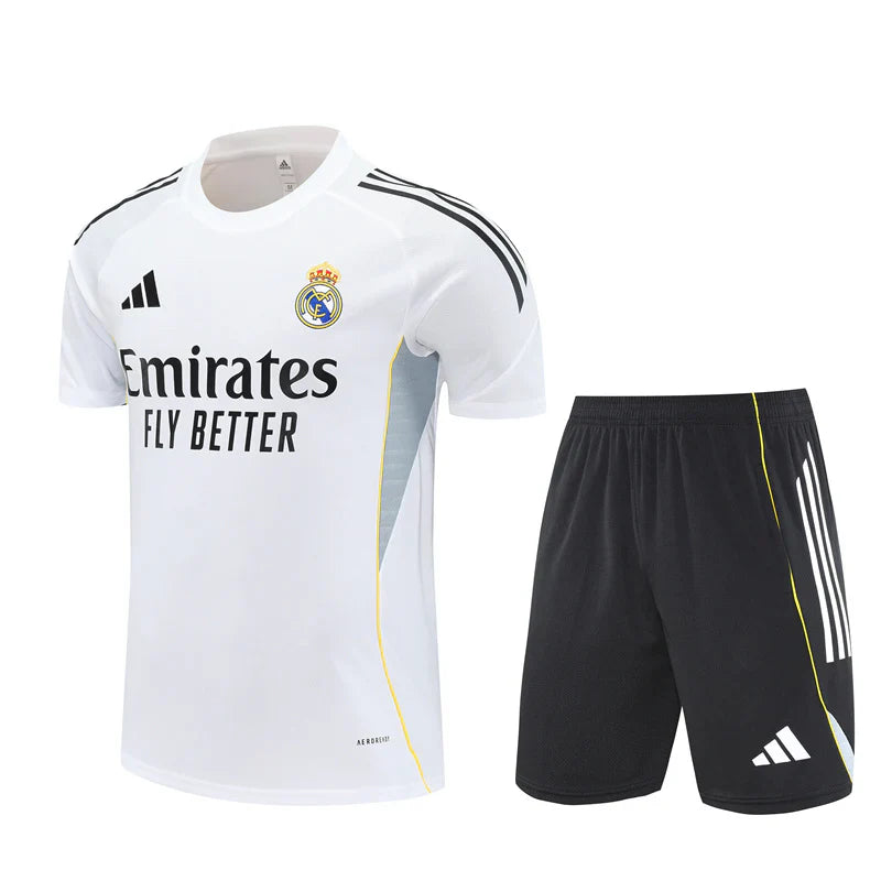 Camisola e Short Real Madrid 25/26