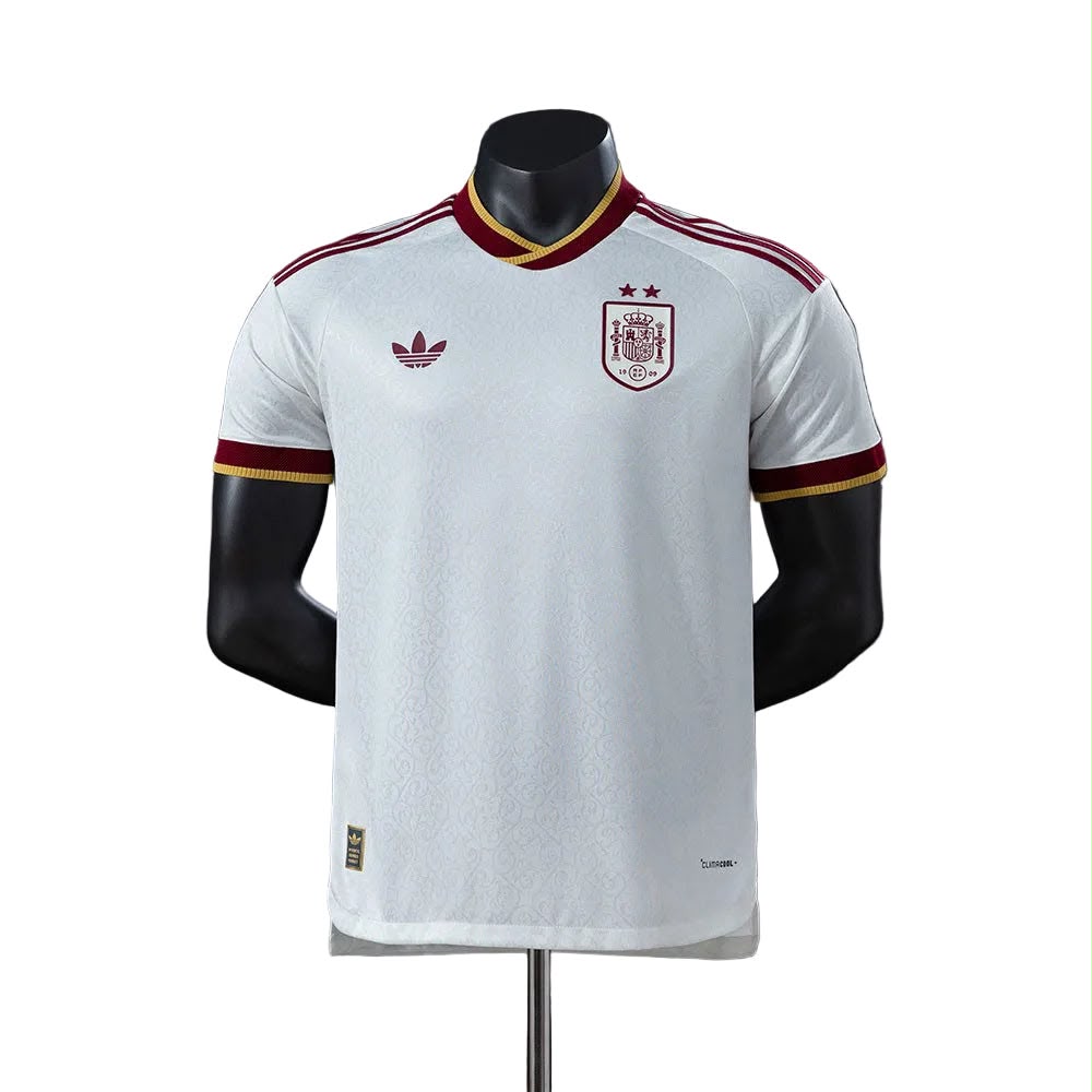 Camisola Seleção Espanha II 26/27 - Versão Jogador - Bicampeã 2 Estrelas