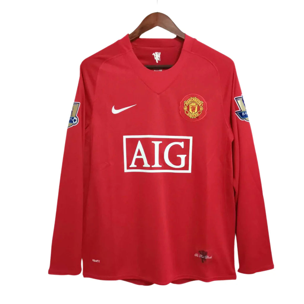 Camisola Manchester United I 2007/2009 - Ronaldo #7
