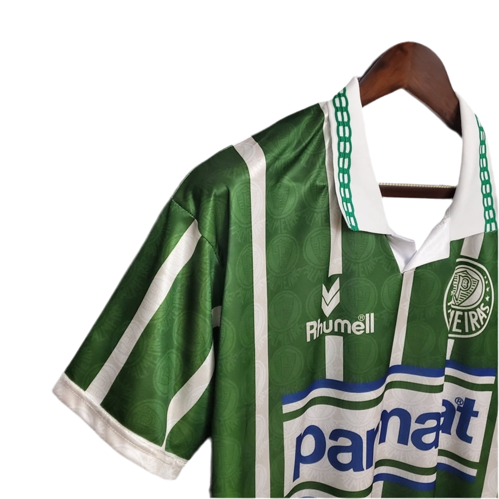Camisola Palmeiras Retrô 93/94 - Verde e Branca