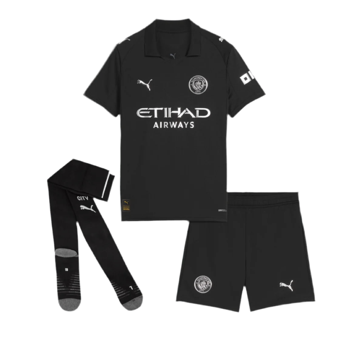 Kit Infantil Manchester City II 25/26 - com Meia