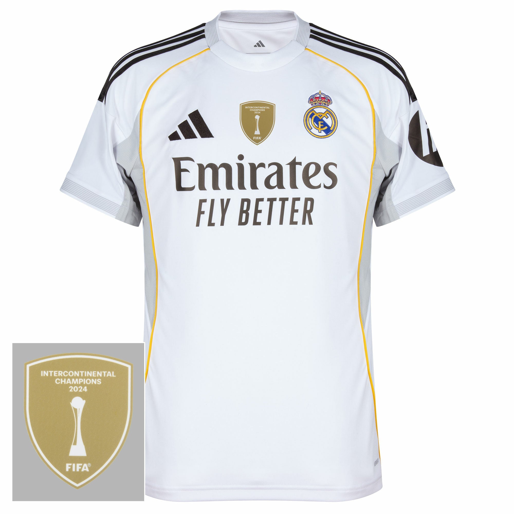 Camisola Real Madrid I 25/26 - com Patch