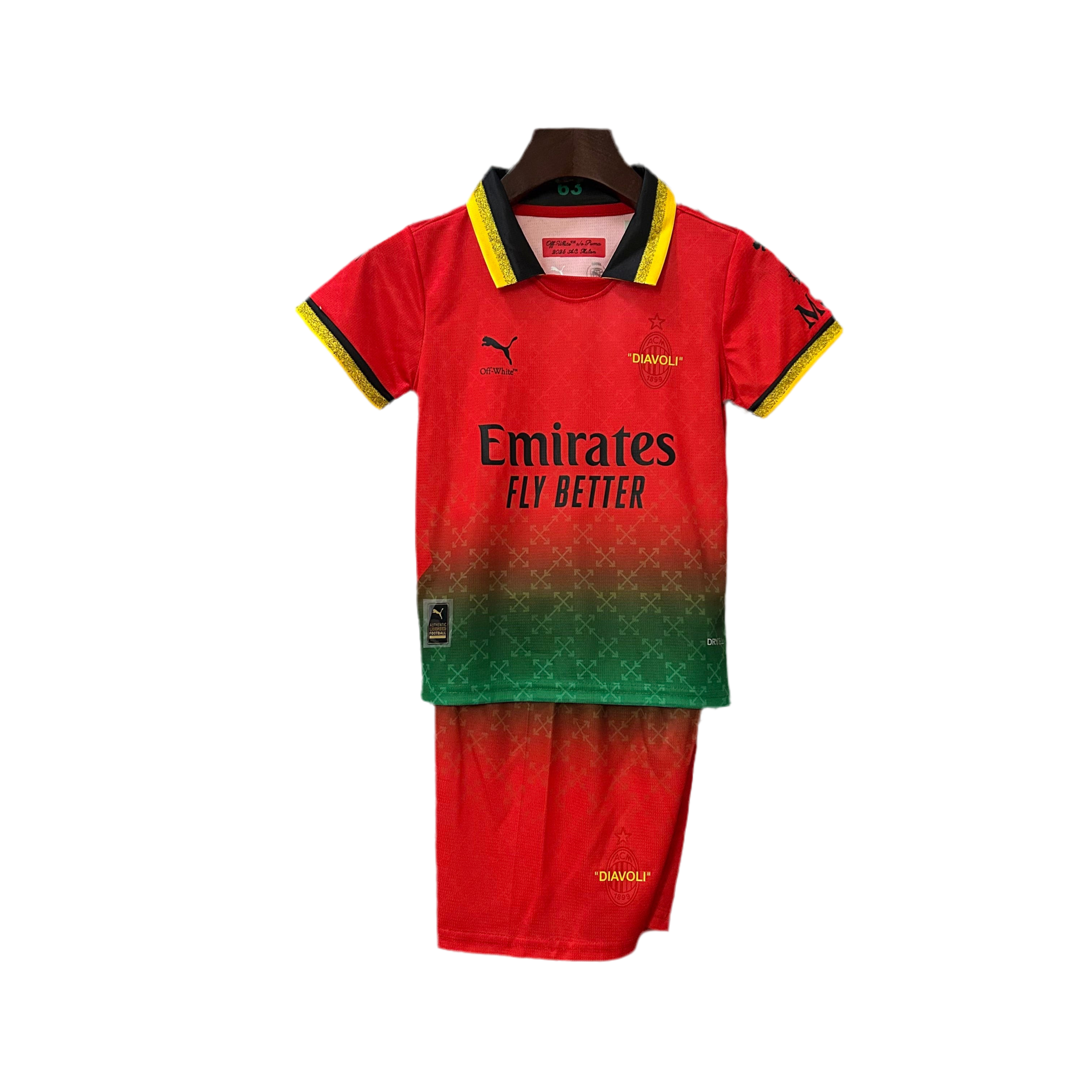 Kit Infantil AC Milan 25/26 - Edição Especial