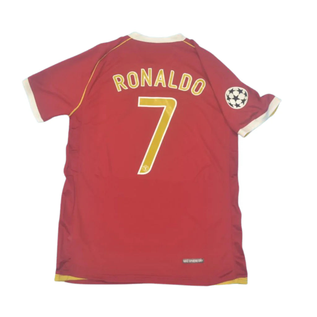 Camisola Manchester United I 2006/2007 - Ronaldo #7 UCL