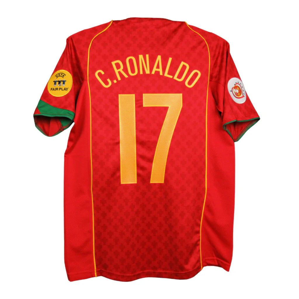Camisola Portugal I 2004/2005 - C. Ronaldo #17