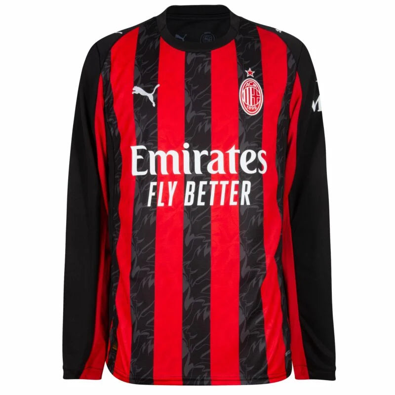 Camisola AC Milan I 25/26 - Manga Longa
