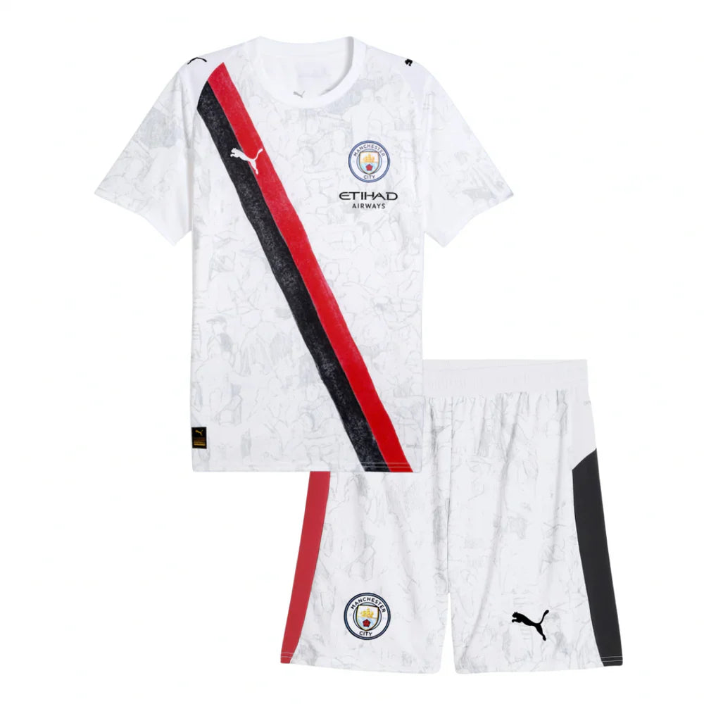 Kit Infantil Manchester City II 25/26