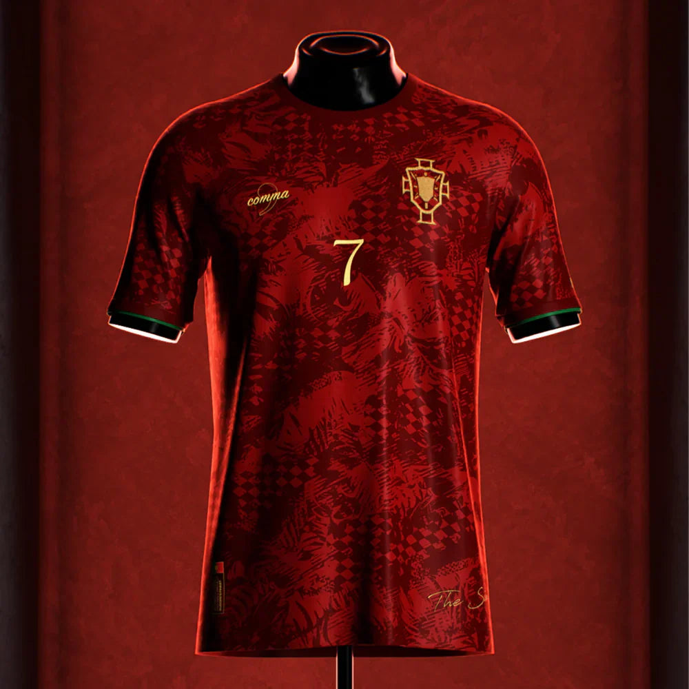 Camisola Seleção Portugal The Siu CR7 Euro 24/25 - Vermelha