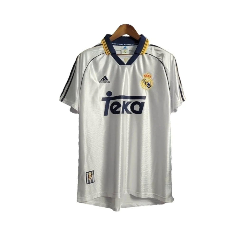 Camisola Retro Real Madrid I 98/99 - Branca