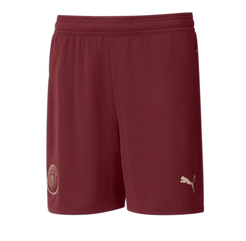 Kit Infantil Manchester City III 24/25 - Vinho
