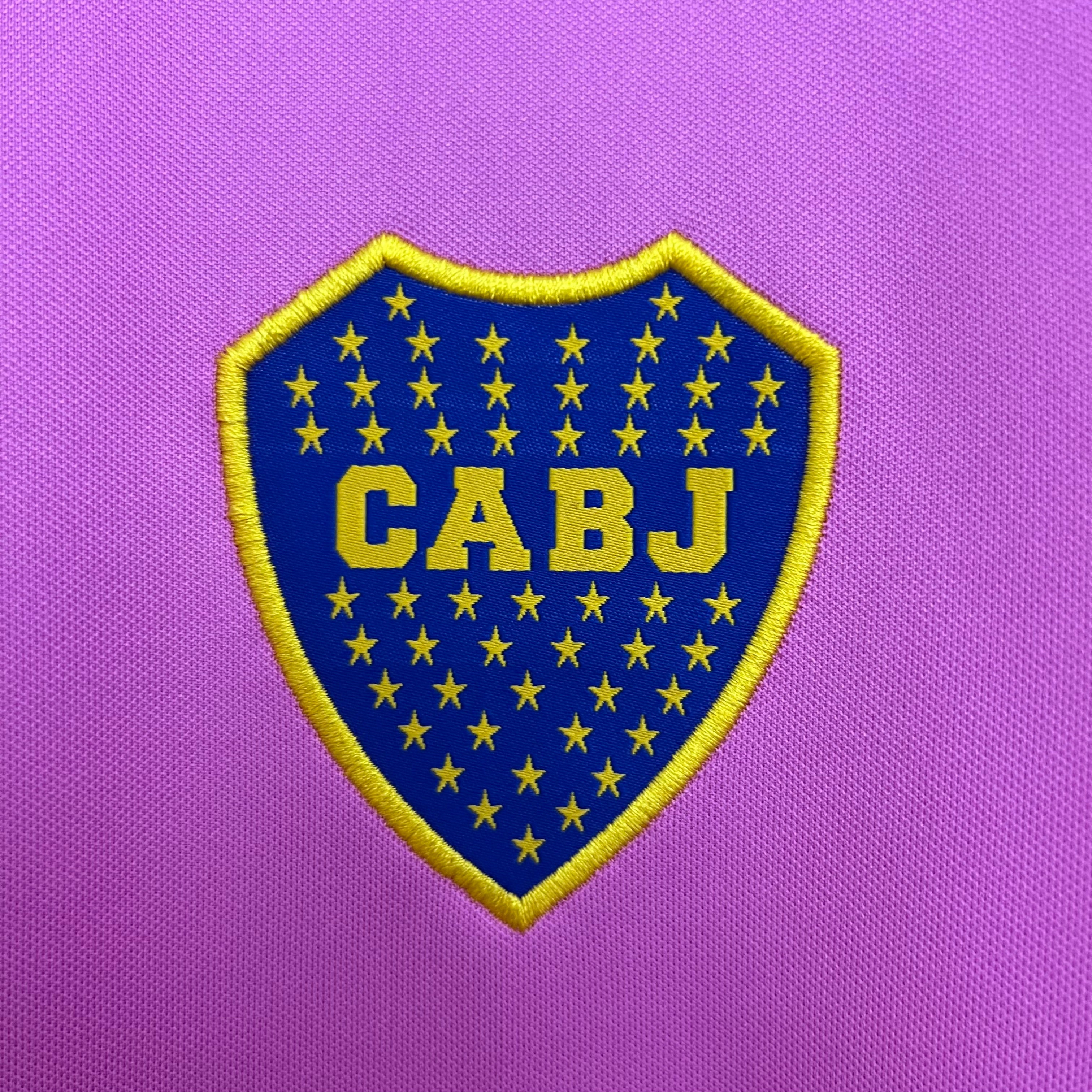 Camisola Boca Juniors Retrô II 13/14 - Rosa