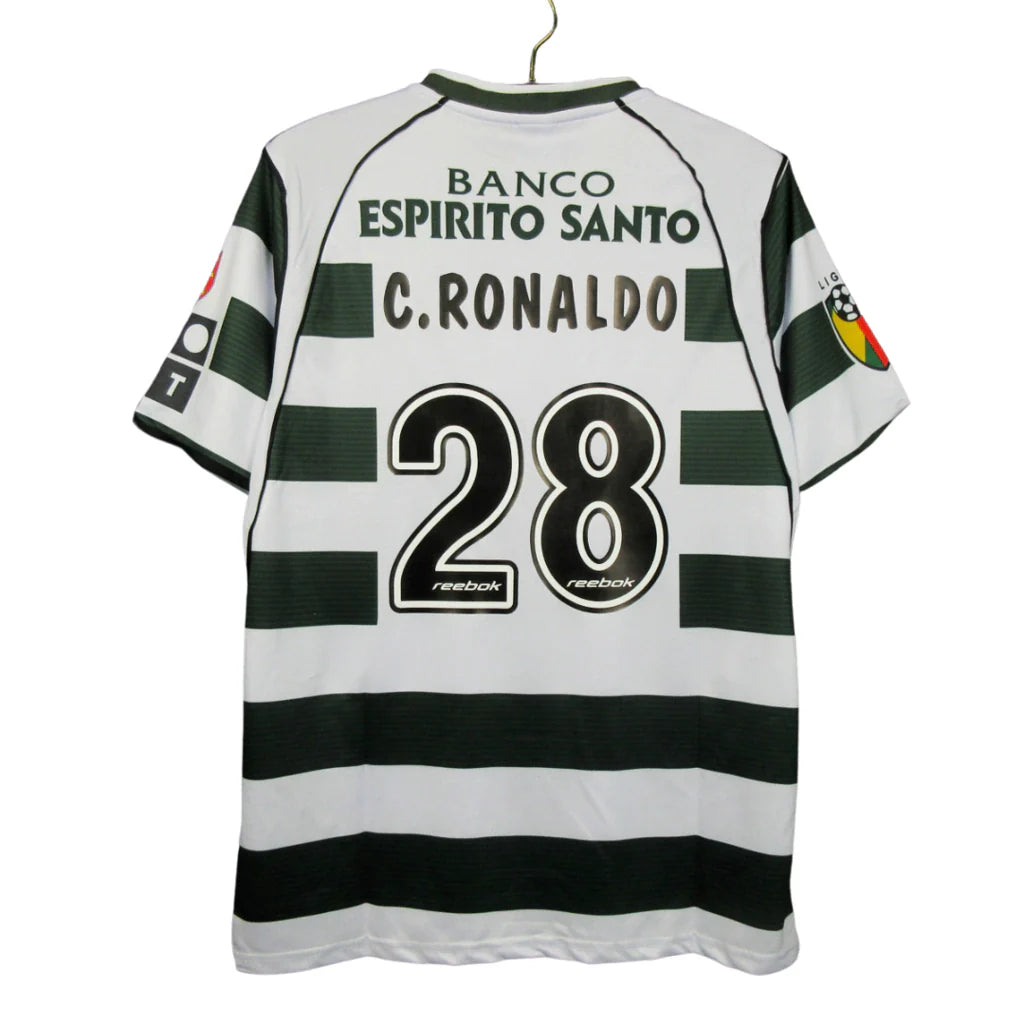 Camisola Sporting I 2001/2003- Ronaldo #7