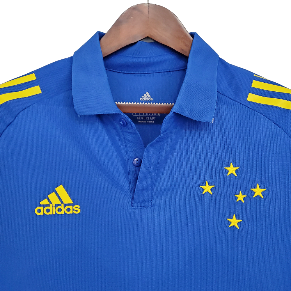 Camisola Polo Cruzeiro Azul - Masculina