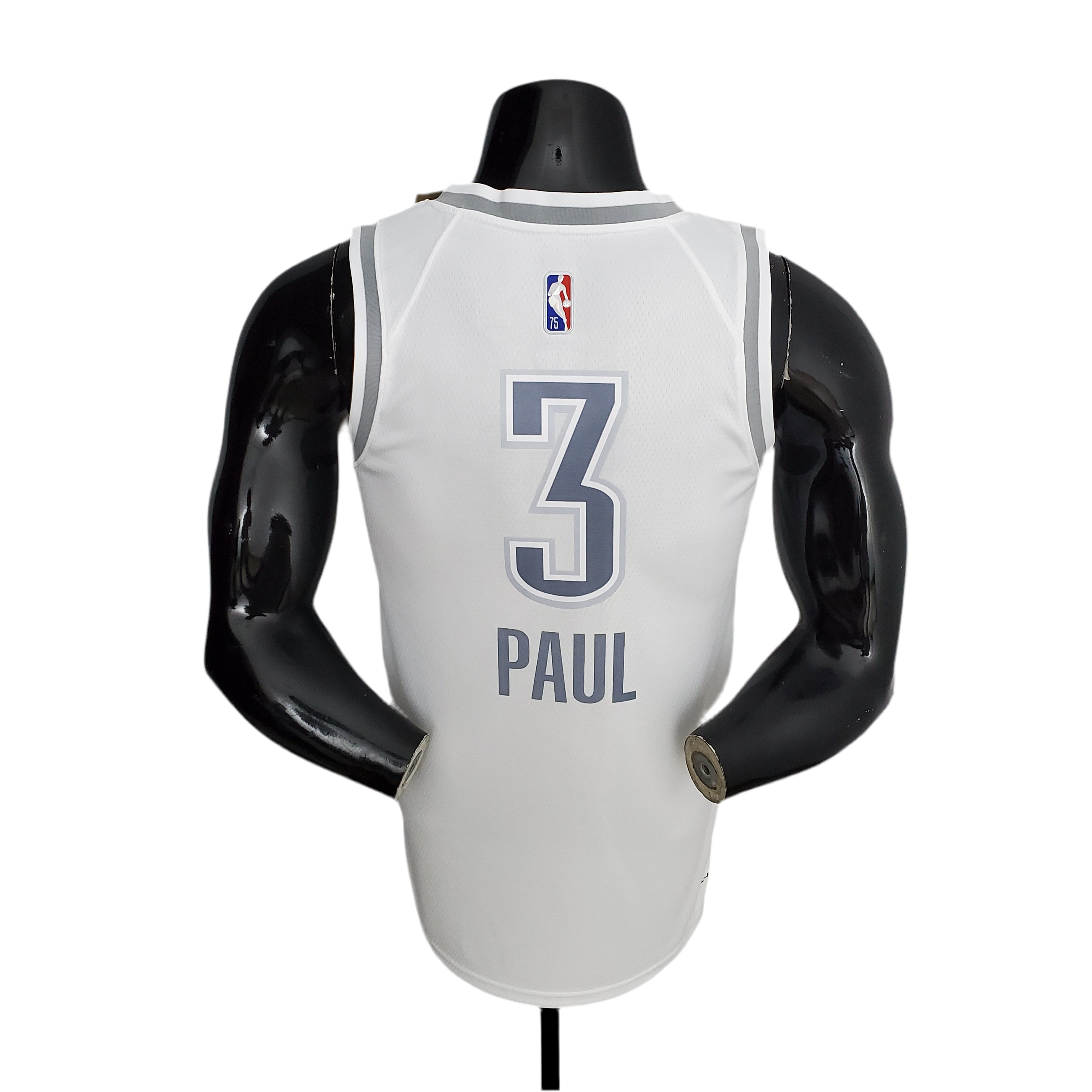 Regata NBA Oklahoma City Thunder 75th Anniversary Masculina - Branco