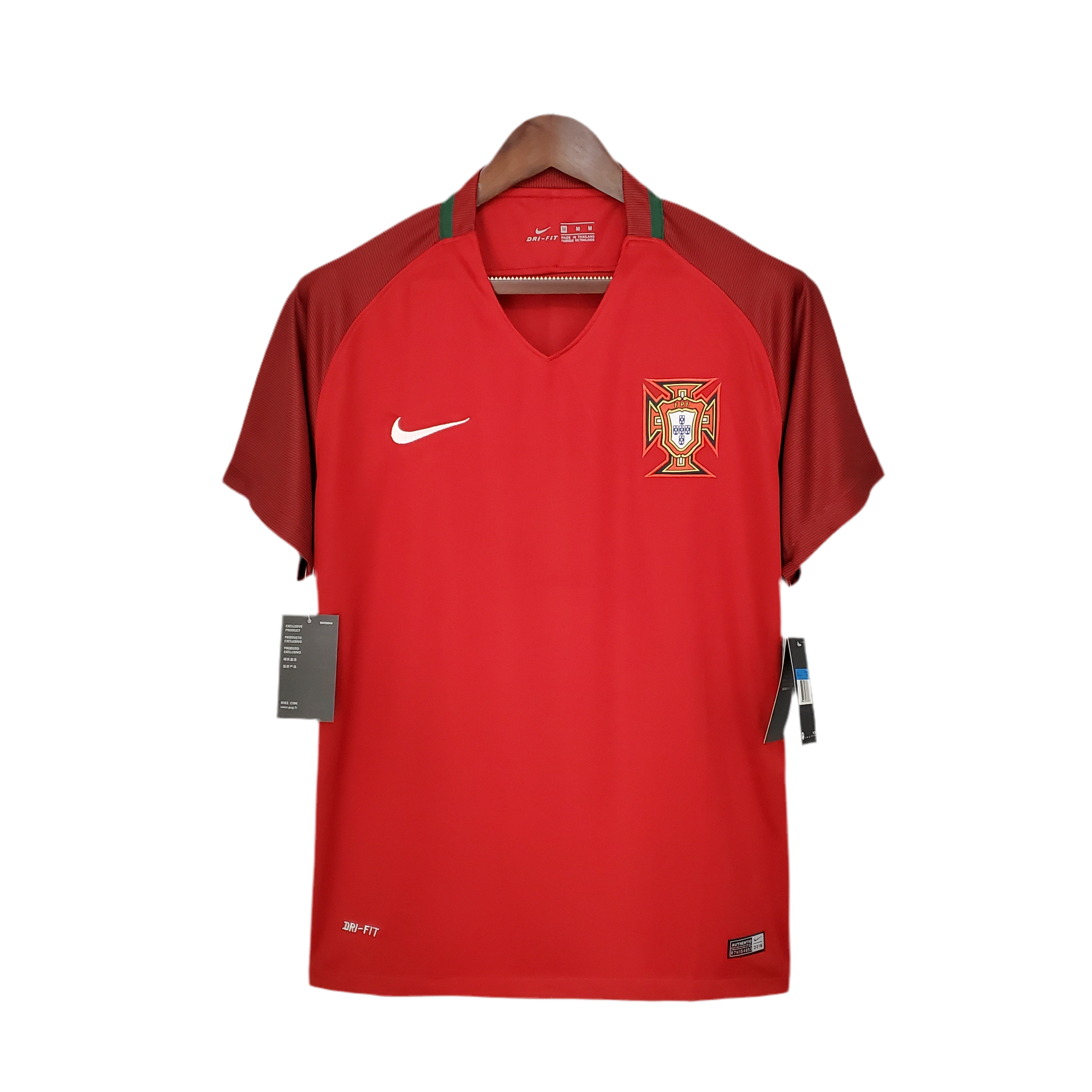 Camisola Portugal Retrô 2016 - Vermelha