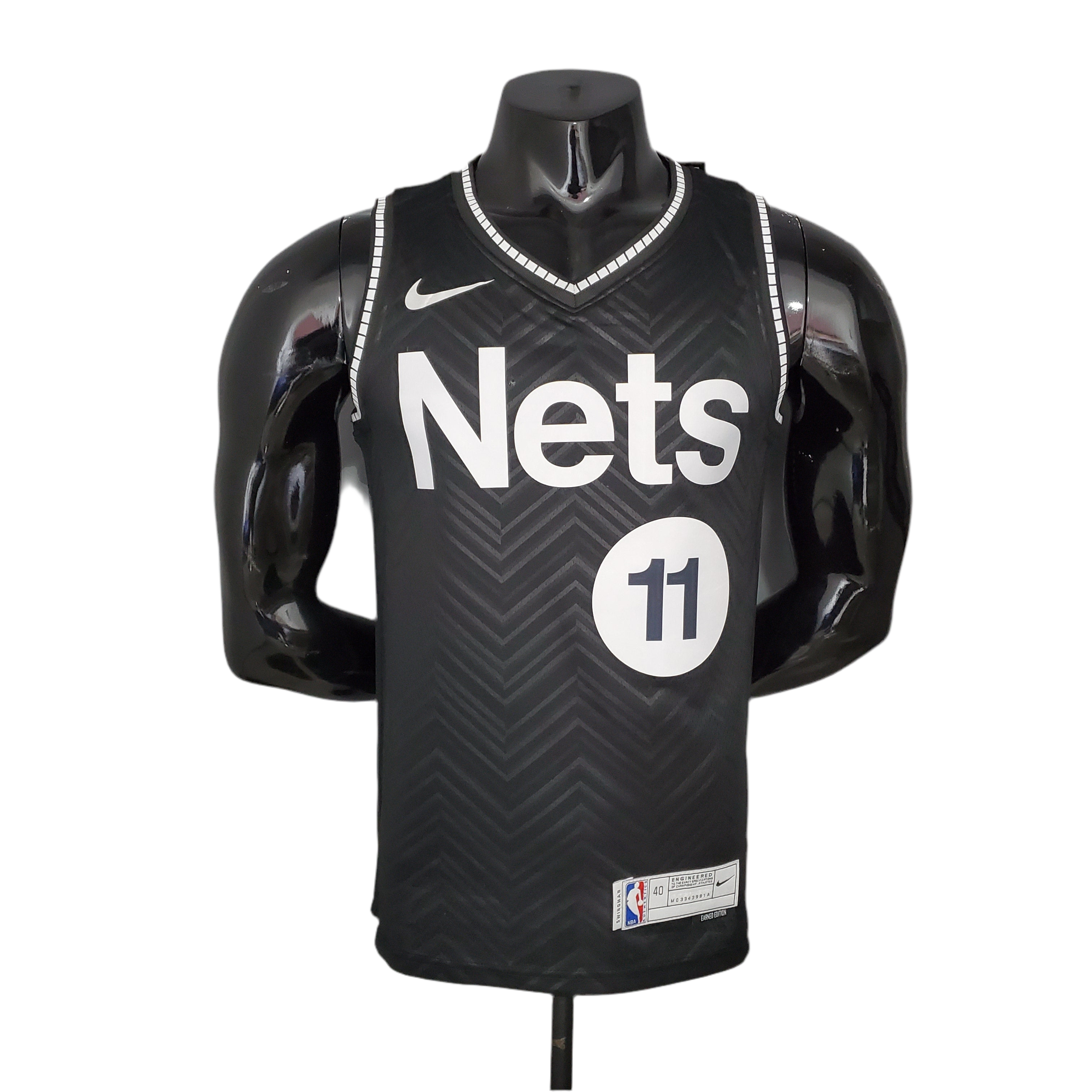 Regata NBA Brooklyn Nets Edição Bônus Masculina - Preto