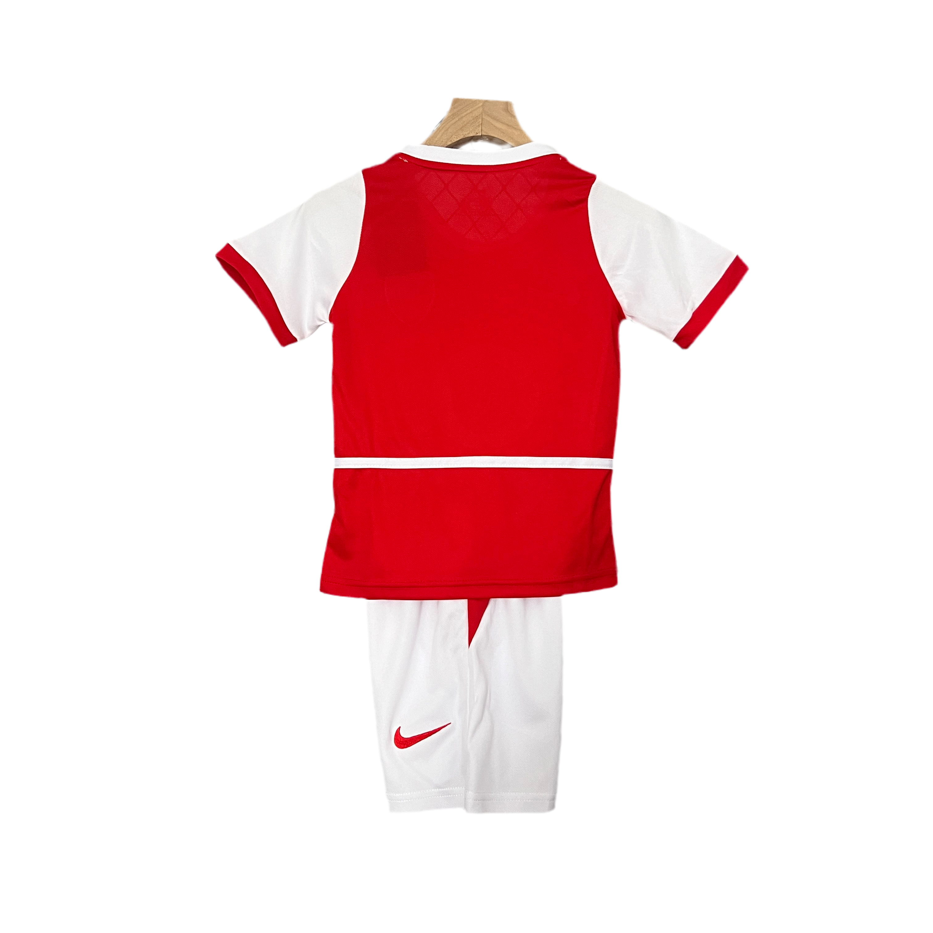 Kit Infantil Retro Arsenal I 02/04 - Vermelho e Branco