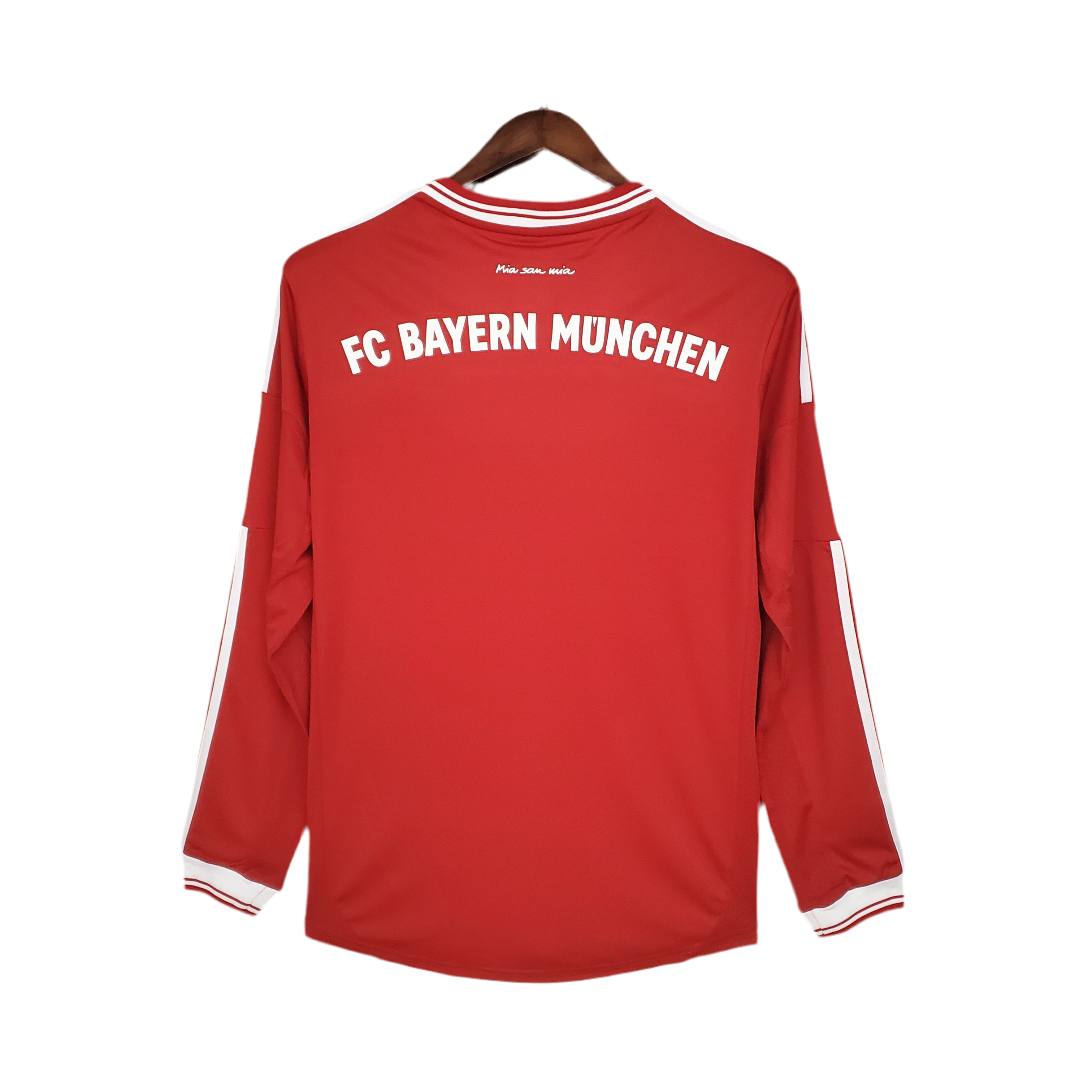 Camisola Manga Longa Bayern de Munique Champions League 2013/14 - Vermelha