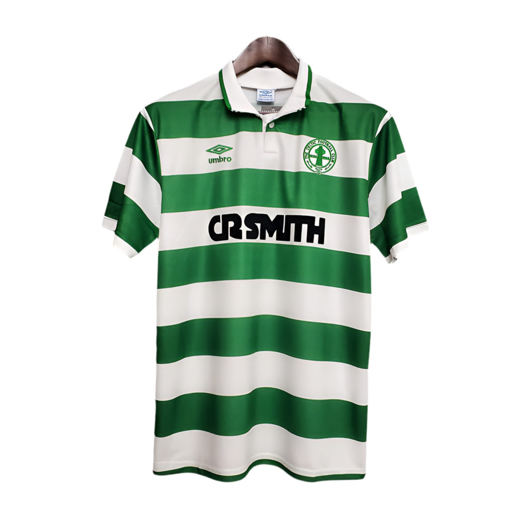 Camisola Celtic Retrô 1987/1989 - Verde e Branca