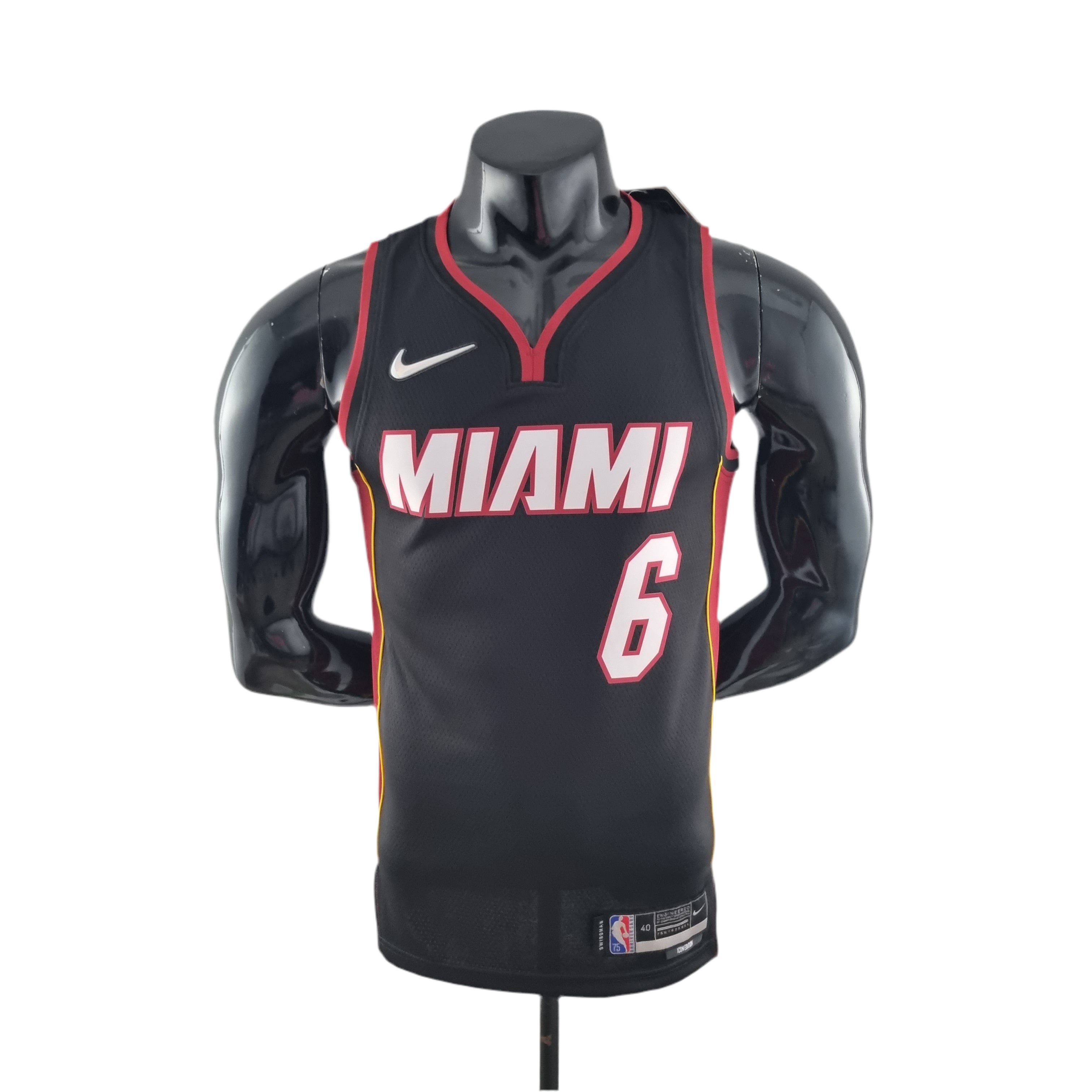 Regata NBA Miami Heat Masculina - Preto