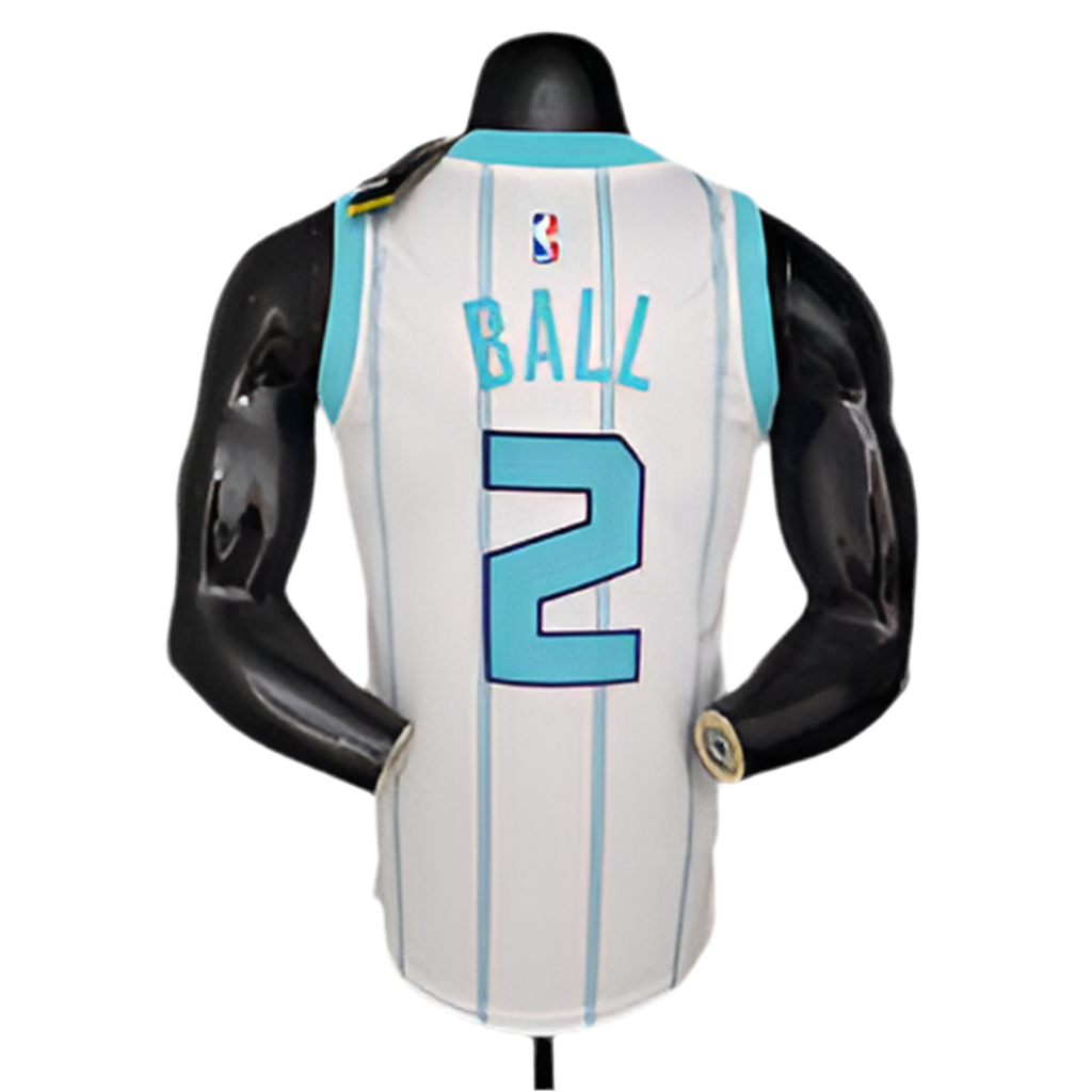 Regata NBA Charlotte Hornets Masculina - Branca