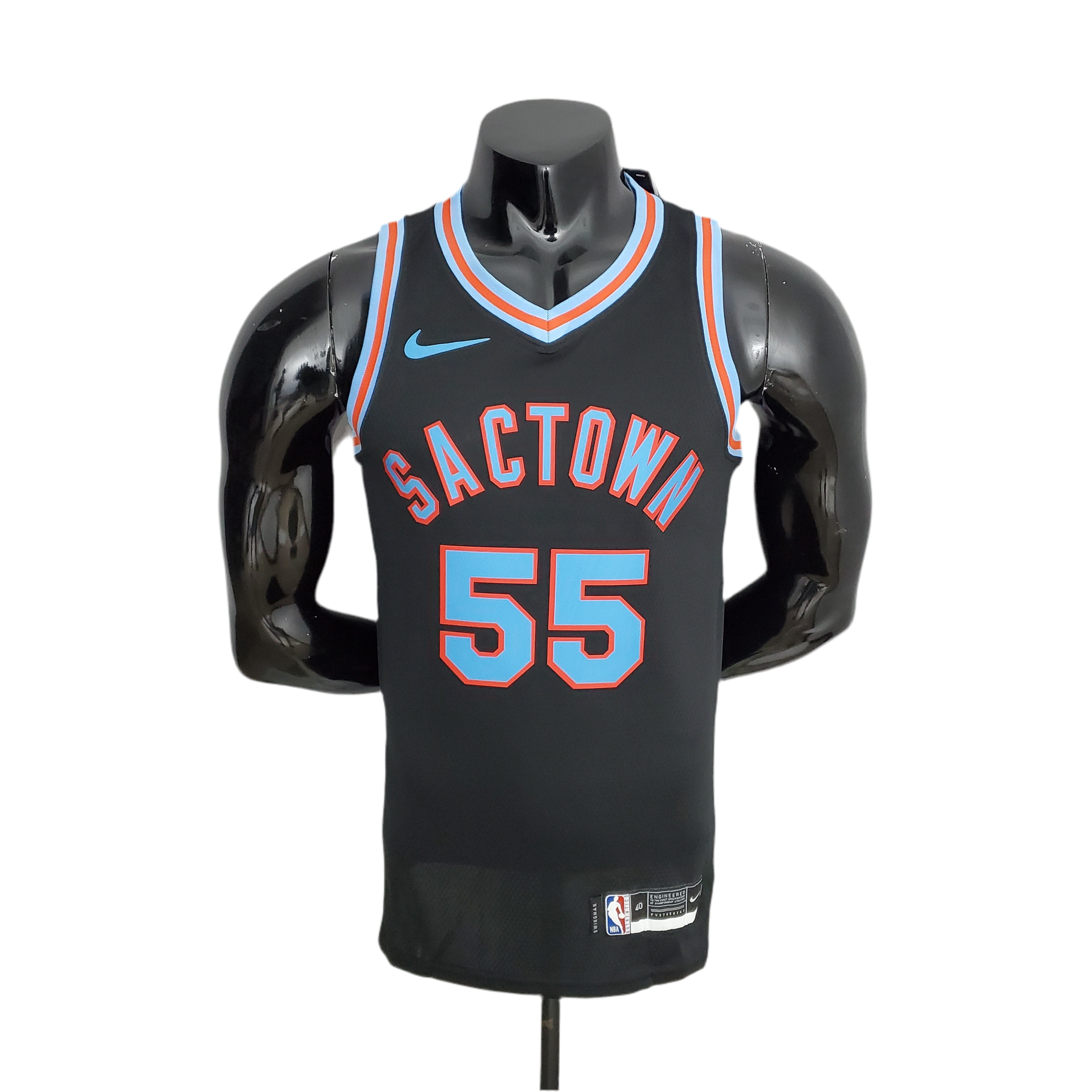 Regata NBA Sacramento Kings Masculina - Preta