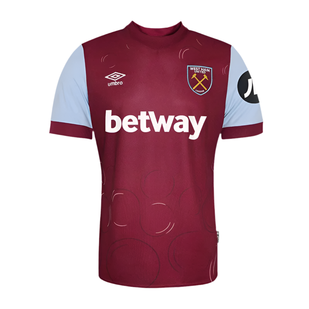 Camisola West Ham I 23/24 - Vermelha