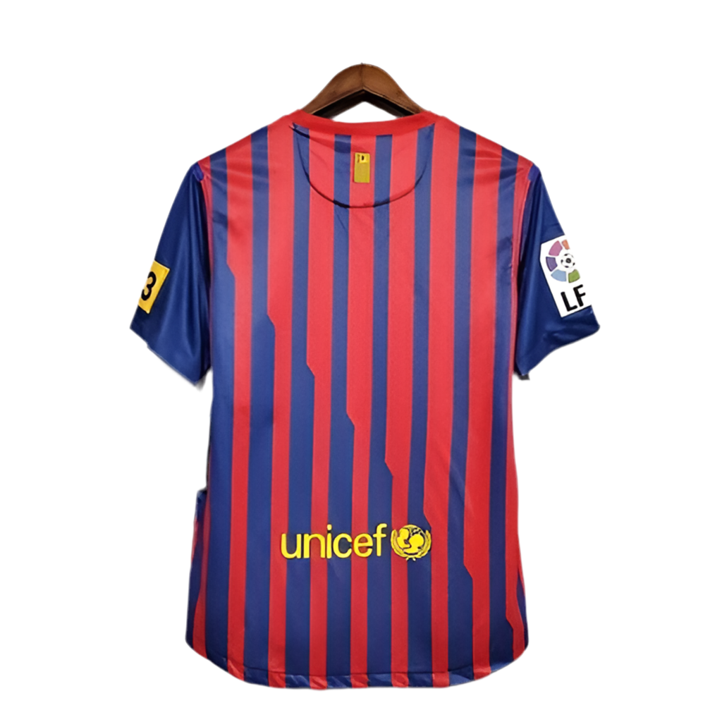 Camisola Barcelona Retrô 2011/2012 - Azul e Grená