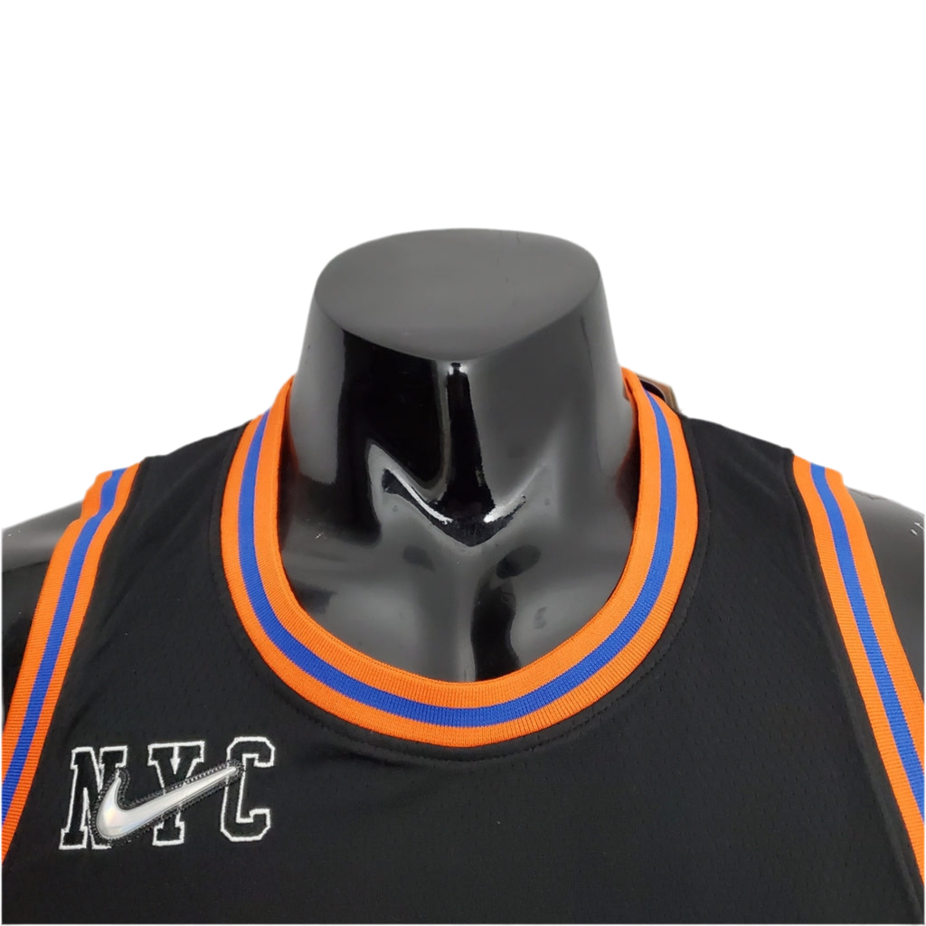 Regata NBA New York Knicks Masculina - Preta