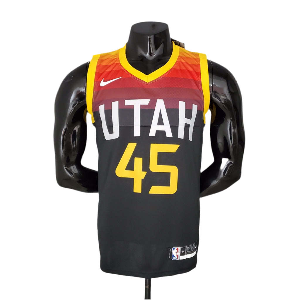 Regata NBA Utah Jazz Masculina - Preta