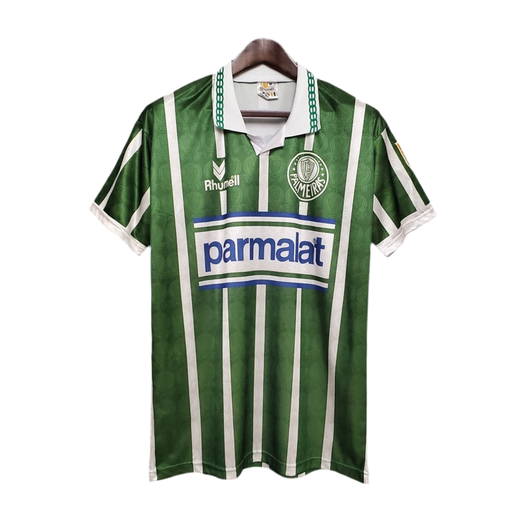 Camisola Palmeiras Retrô 93/94 - Verde e Branca