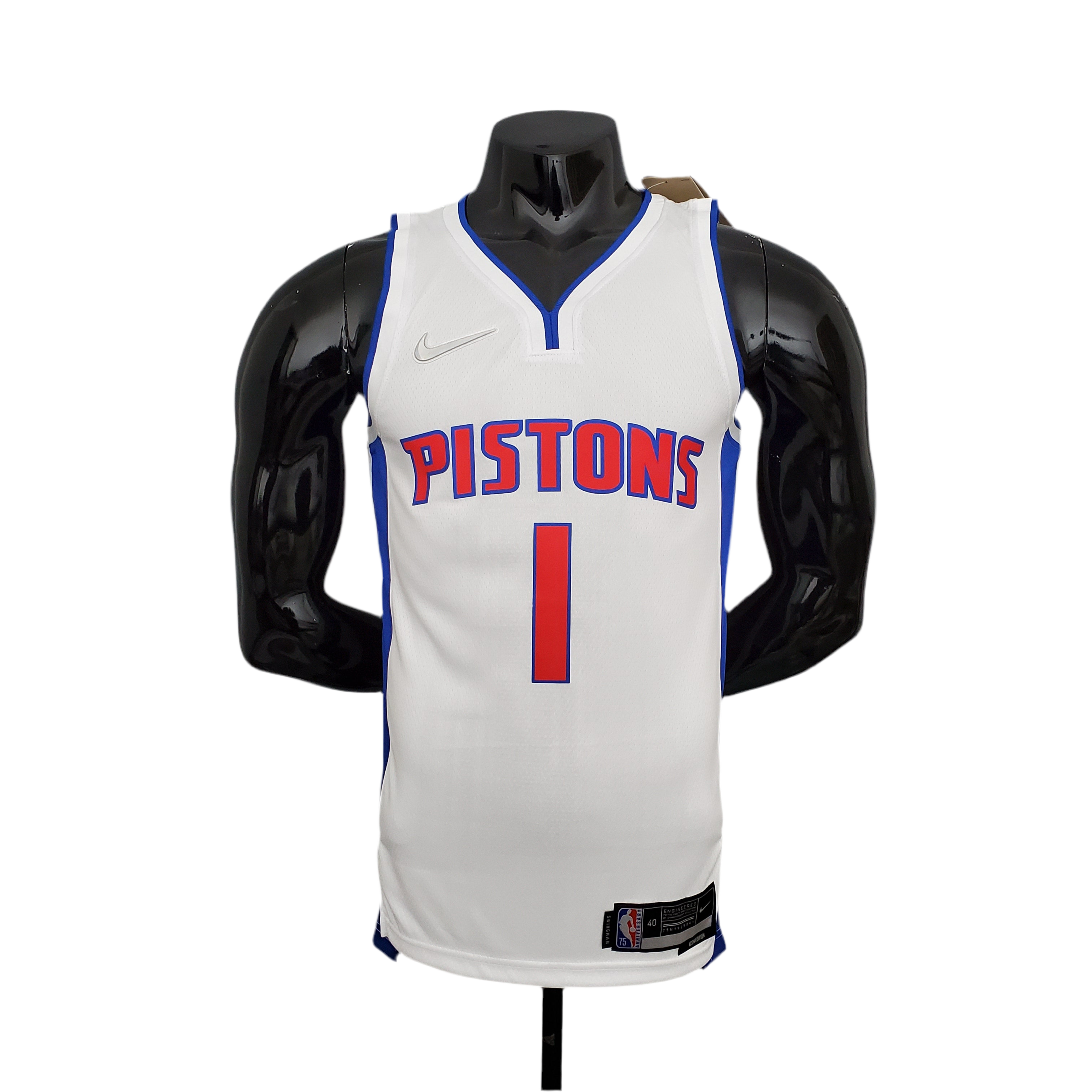 Regata NBA Detroit Pistons Masculina - Branco