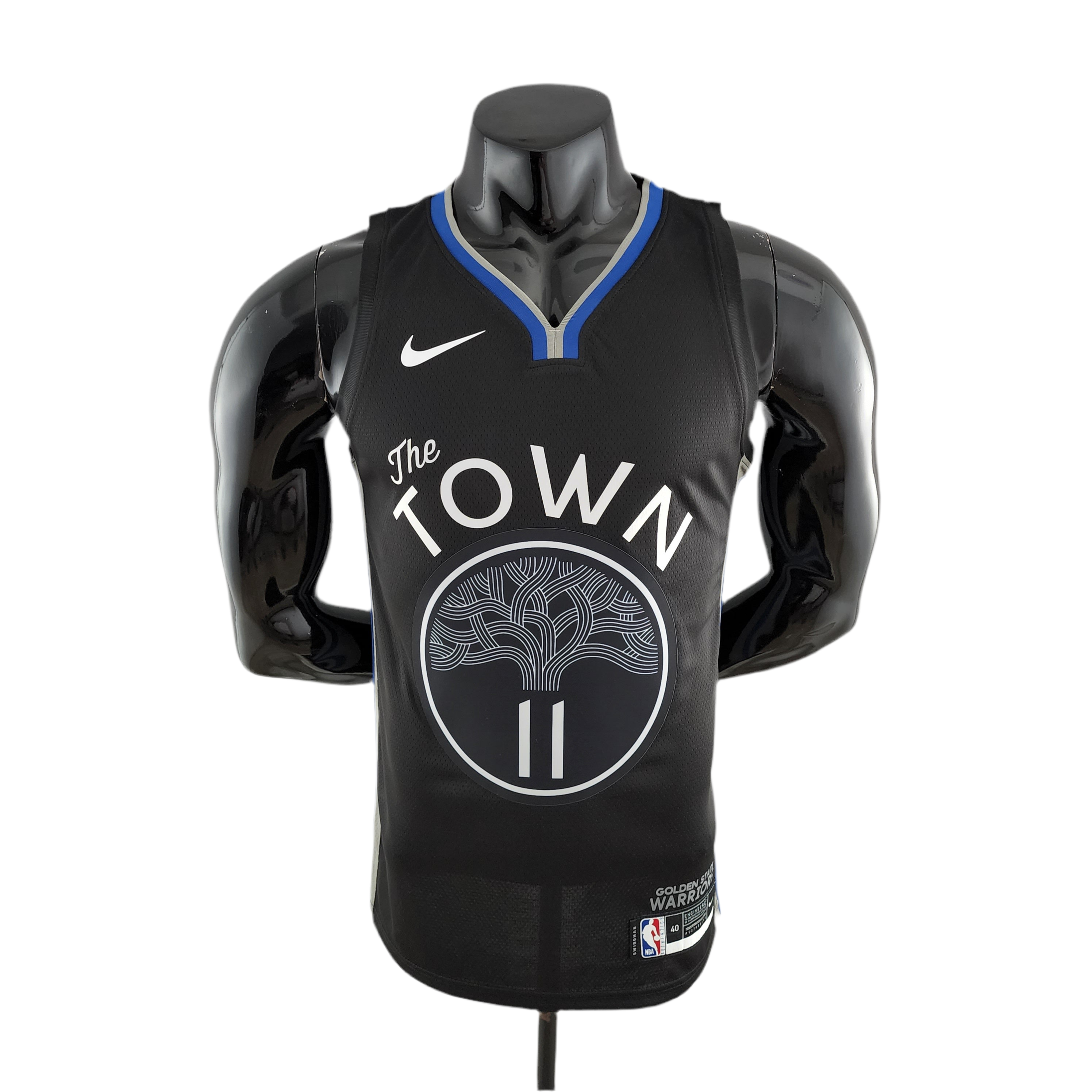 Regata NBA Golden State Warriors City Masculina - Preto