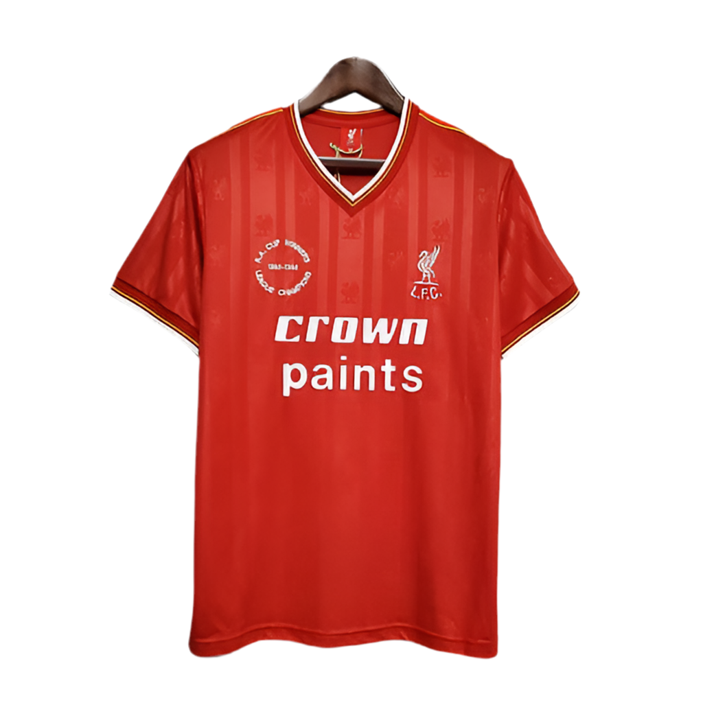 Camisola Liverpool Retrô 1985/1986 - Vermelha