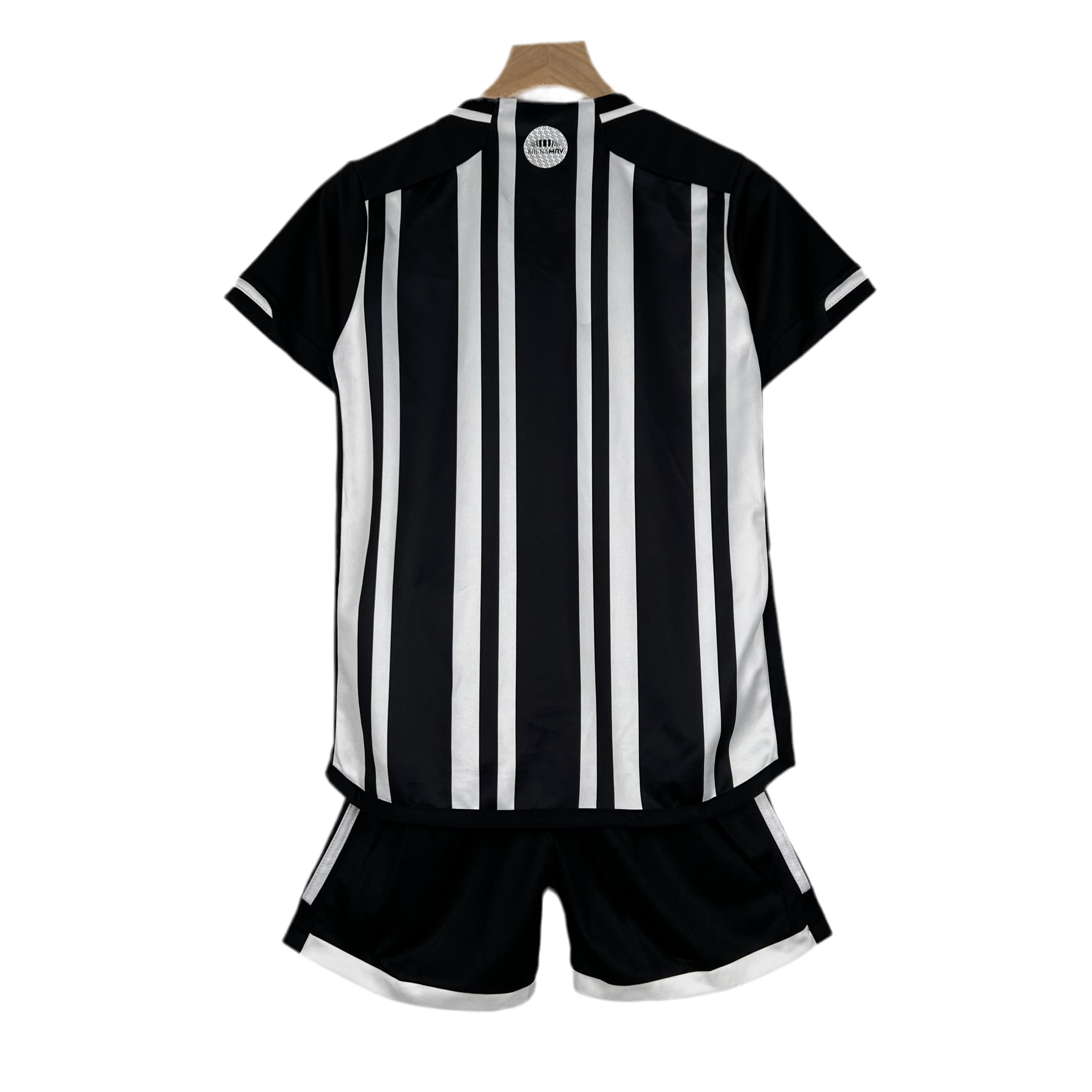 Kit Infantil Atlético Mineiro I 23/24 - Preto e Branco