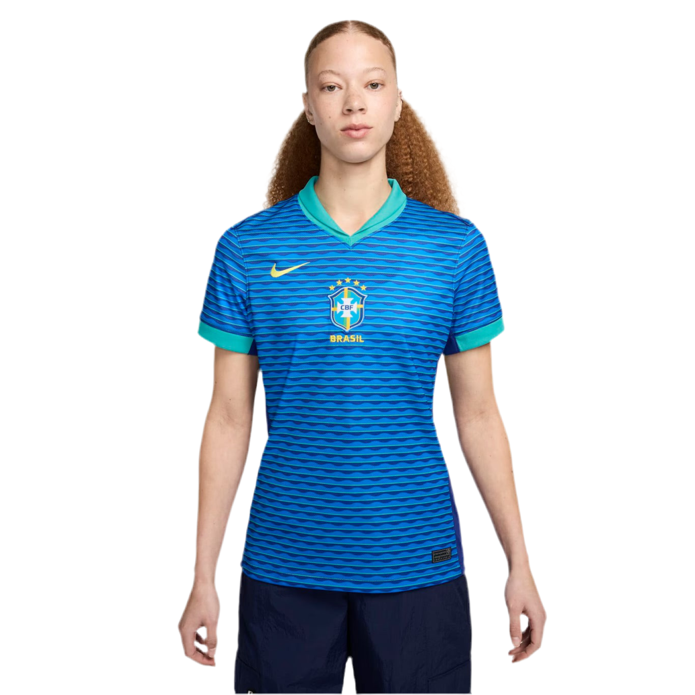 Camisola Feminina Seleção Brasil I 24/25 - Azul